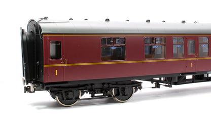 BR Mk1 Maroon CK Unnumbered with Window Beading - DCC Fitted