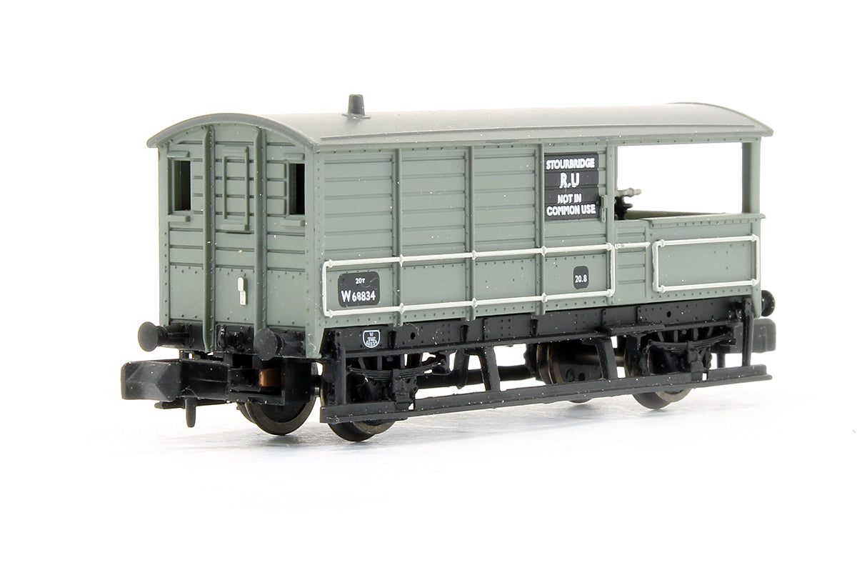 Pre-Owned 20 Ton Toad Brake Van BR Grey