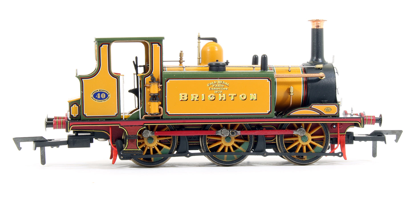 Pre-Owned Stroudley Terrier A1 Class LBSC Stroudley Improved Engine Green Brighton Gold 0-6-0 Tank Locomotive