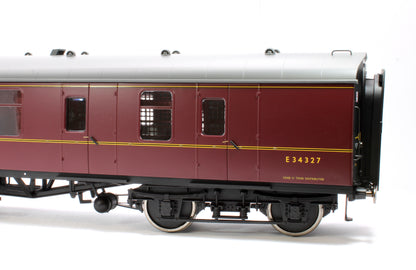 BR Mk1 Maroon BSK E34327 with Window Beading - DCC Fitted