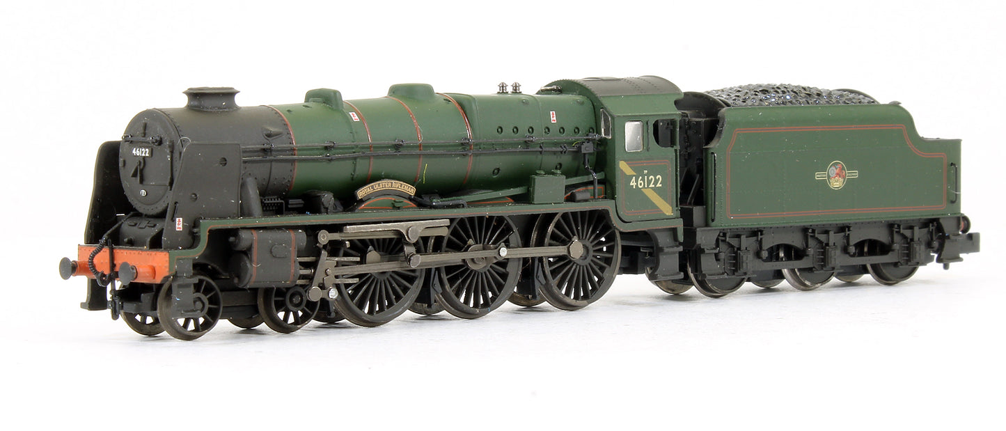 Pre-Owned 372-579 Rebuilt Royal Scot 46122 'Royal Ulster Rifleman' BR Green Late Crest Steam Locomotive - Weathered