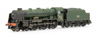 Pre-Owned Rebuilt Royal Scot 46122 'Royal Ulster Rifleman' BR Green Late Crest Steam Locomotive - Weathered (DCC Fitted))