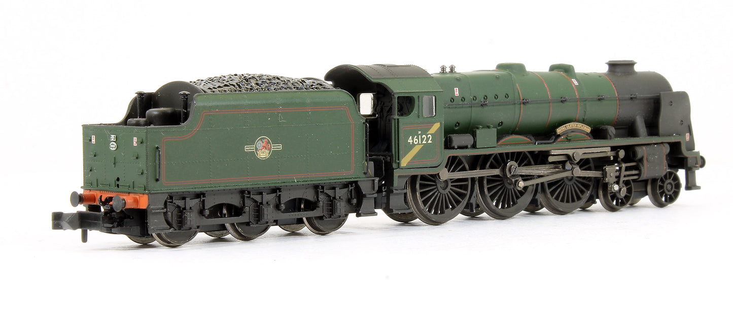 Pre-Owned 372-579 Rebuilt Royal Scot 46122 'Royal Ulster Rifleman' BR Green Late Crest Steam Locomotive - Weathered - DCC Fitted
