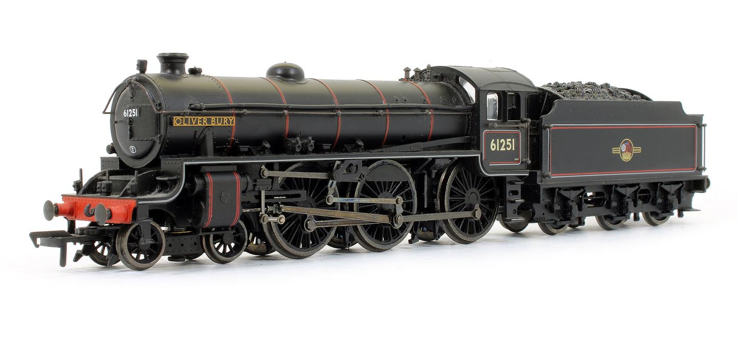 Pre-Owned 31-710 B1 61251 'Oliver Bury' BR Black Late Crest Steam Locomotive