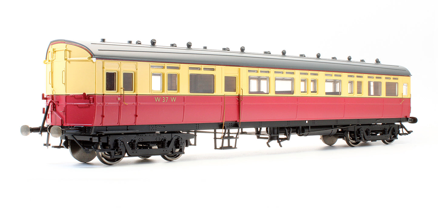 Pre-Owned 7P-004-008 Autocoach BR Crest Crimson & Cream 'W 37 W'