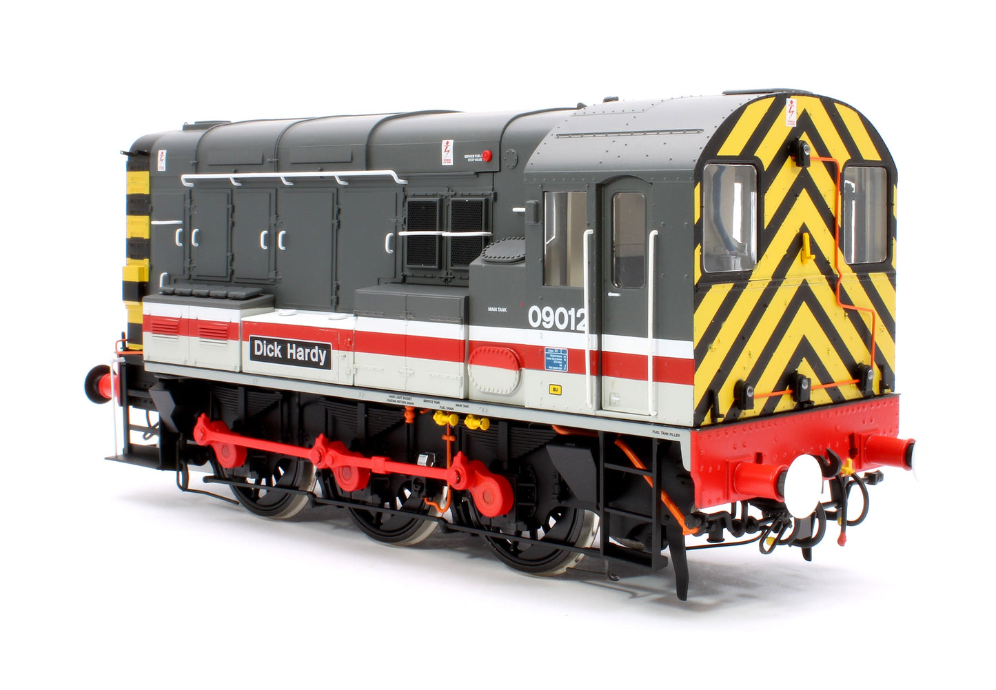 Class 09 012 'Dick Hardy' Intercity Grey Diesel Shunter Locomotive - DCC Sound