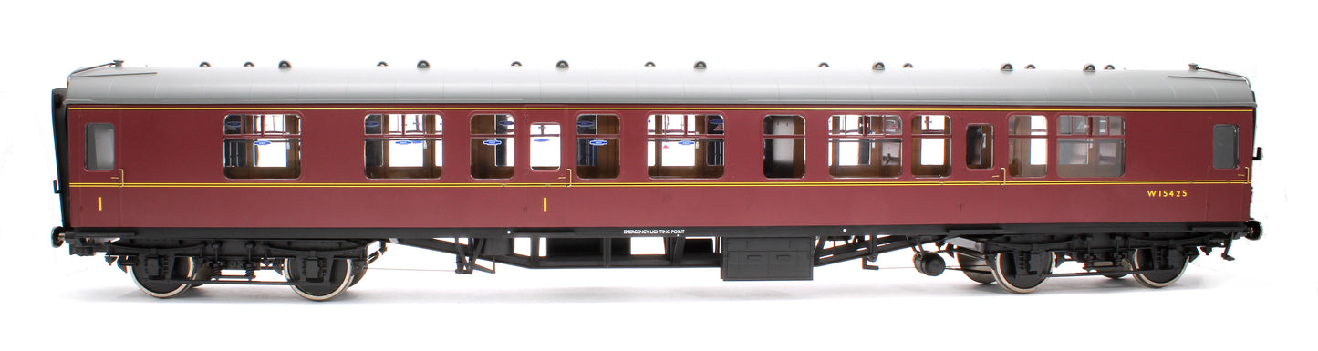 BR Mk1 Maroon CK W15425 with Window Beading