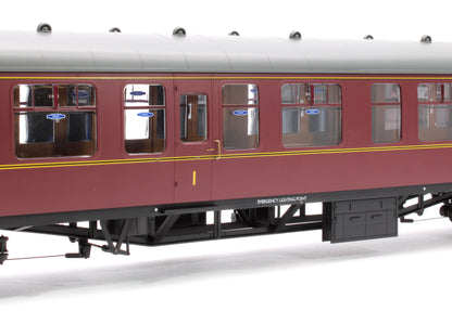 BR Mk1 Maroon CK W15425 with Window Beading - DCC Fitted