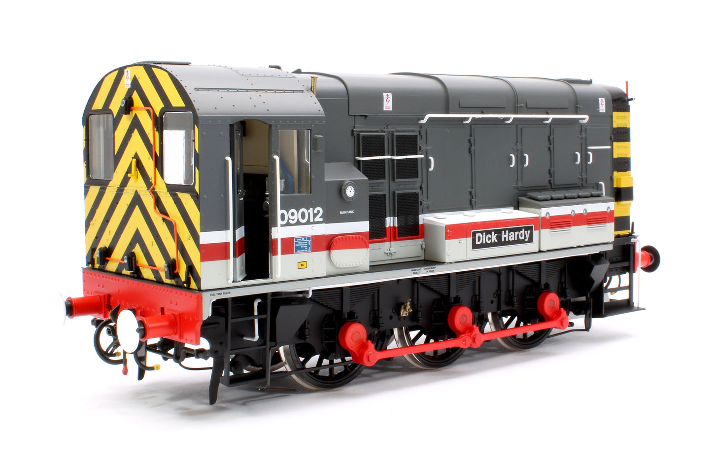 Class 09 012 'Dick Hardy' Intercity Grey Diesel Shunter Locomotive - DCC Sound