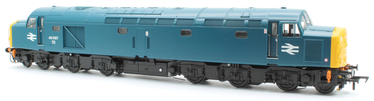 Pre-Owned 32-489 Class 40 Disc Headcode 40097 BR Blue Diesel Locomotive
