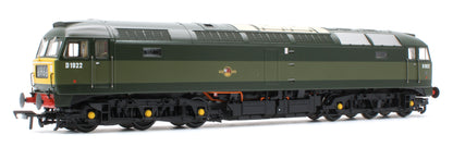 35-410ASF Class 47/0 D1922 BR Two-Tone Green (Small Yellow Panels) Diesel Locomotive - DCC Sound
