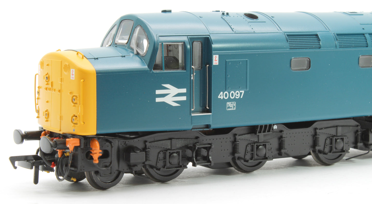 Class 40 Disc Headcode 40097 BR Blue Diesel Locomotive