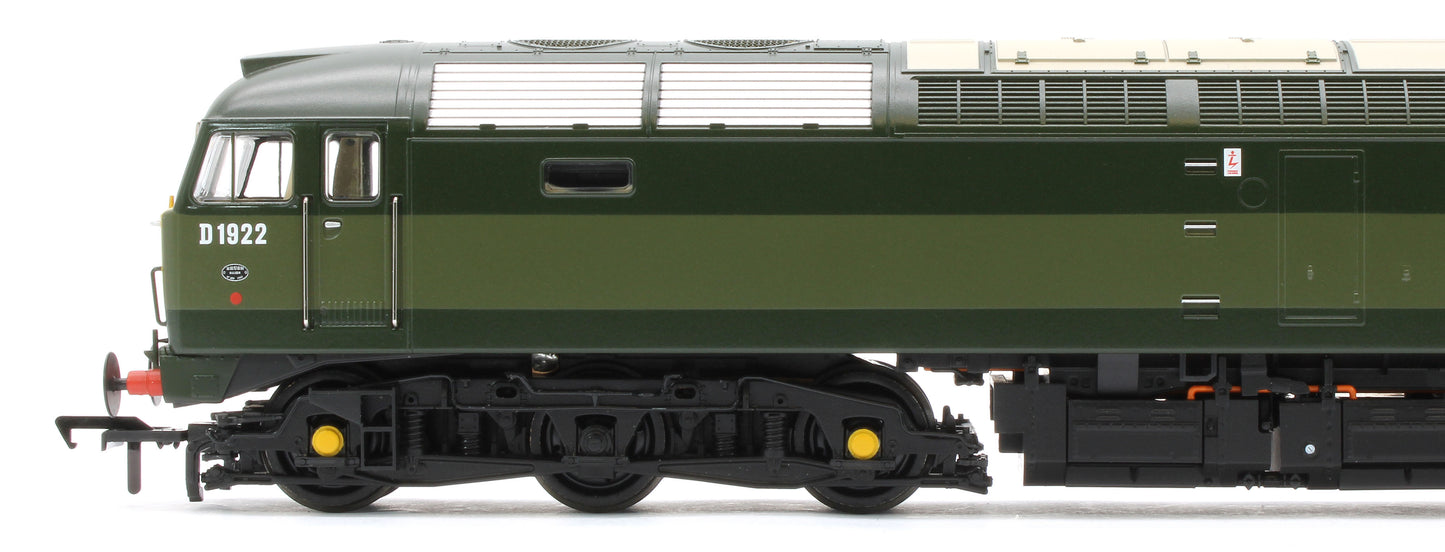 35-410A Class 47/0 D1922 BR Two-Tone Green (Small Yellow Panels) Diesel Locomotive