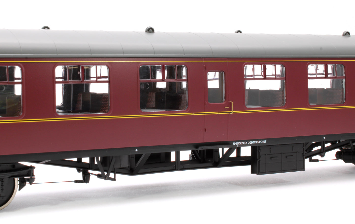 BR Mk1 Maroon SO Unnumbered with Window Beading