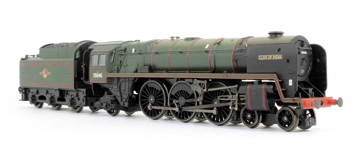 Pre-Owned R2180 BR Green 4-6-2 Britannia Class 7MT 'Clive Of India' 70040 Steam Locomotive