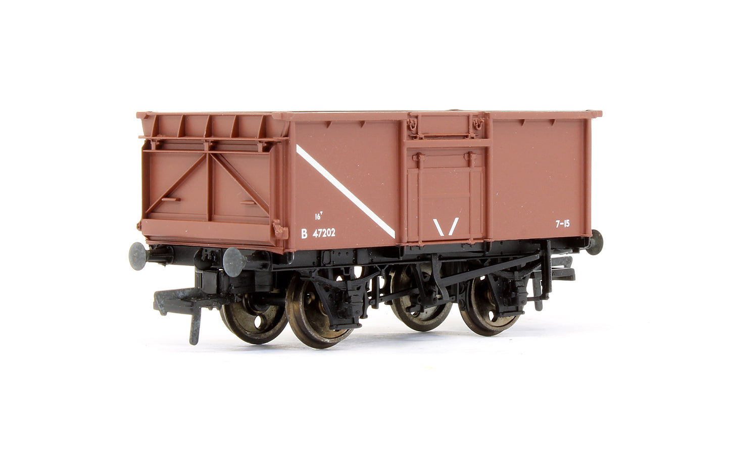 Pre-Owned 37-226C 16 Ton Steel Mineral Wagon BR Bauxite With Top Flap Doors 'B 47202'