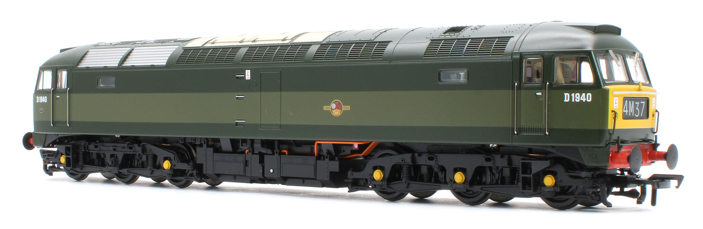 35-410B Class 47/0 D1940 BR Two-Tone Green (Small Yellow Panels) Diesel Locomotive