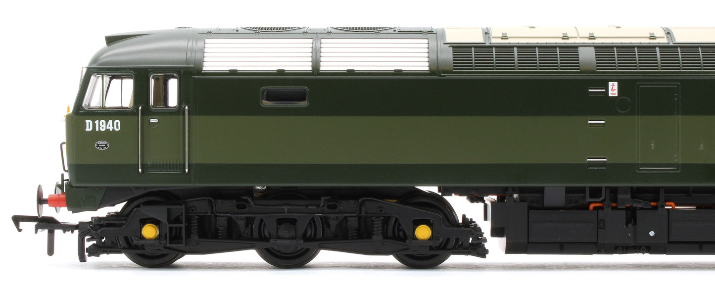 35-410B Class 47/0 D1940 BR Two-Tone Green (Small Yellow Panels) Diesel Locomotive