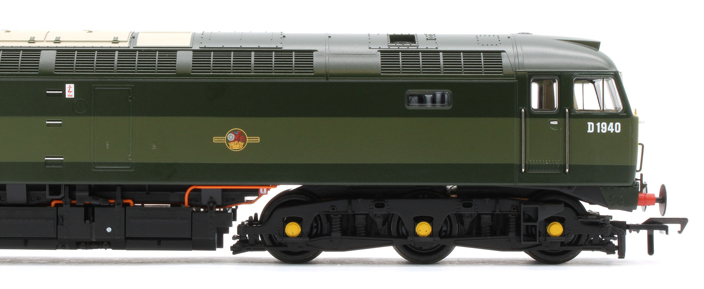 35-410B Class 47/0 D1940 BR Two-Tone Green (Small Yellow Panels) Diesel Locomotive