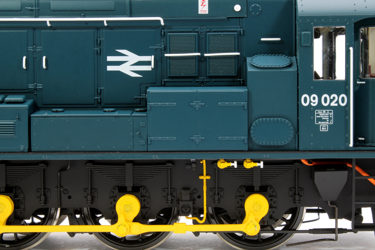 Class 09 020 BR Blue Diesel Shunter Locomotive - DCC Sound