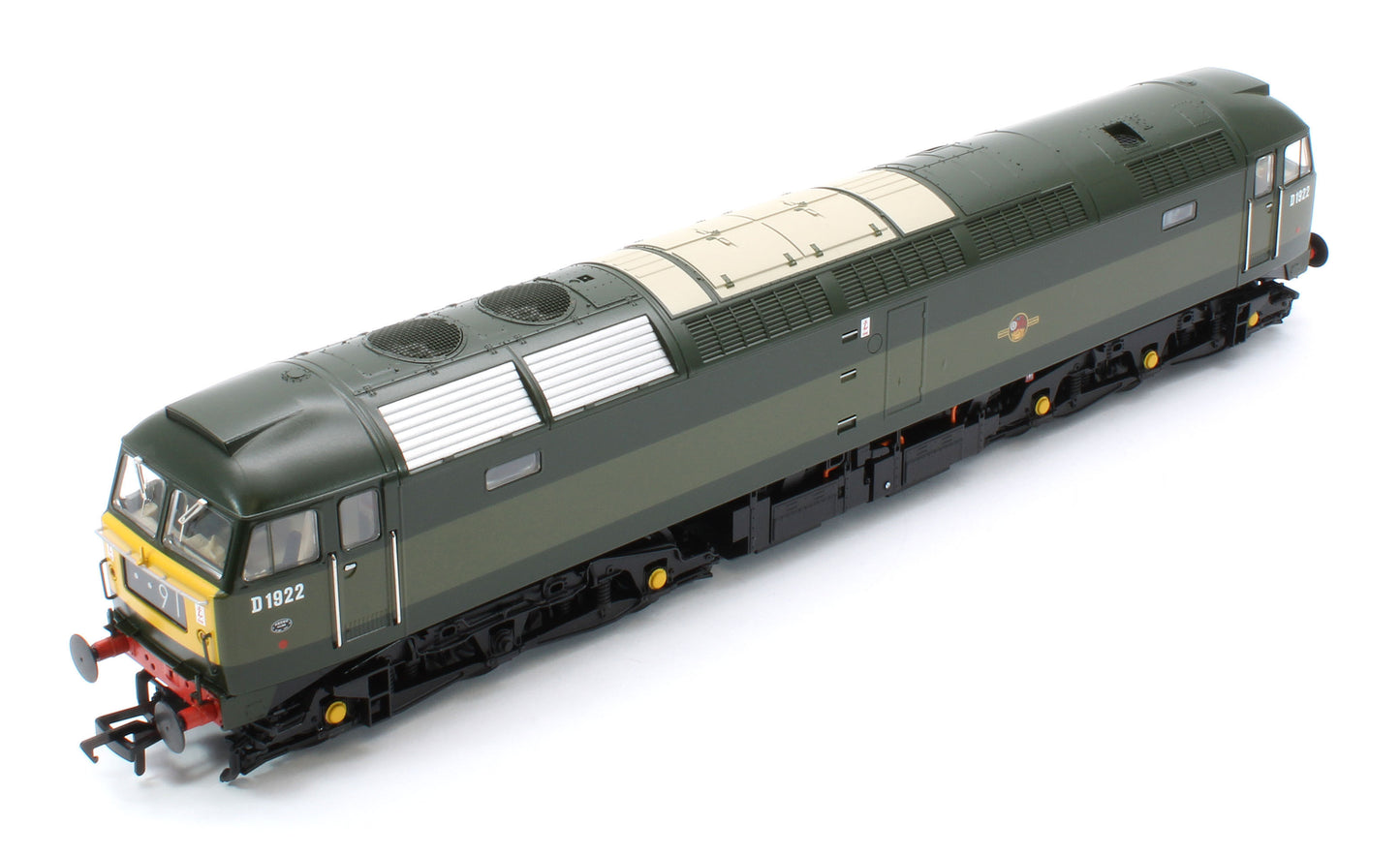 35-410ASF Class 47/0 D1922 BR Two-Tone Green (Small Yellow Panels) Diesel Locomotive - DCC Sound