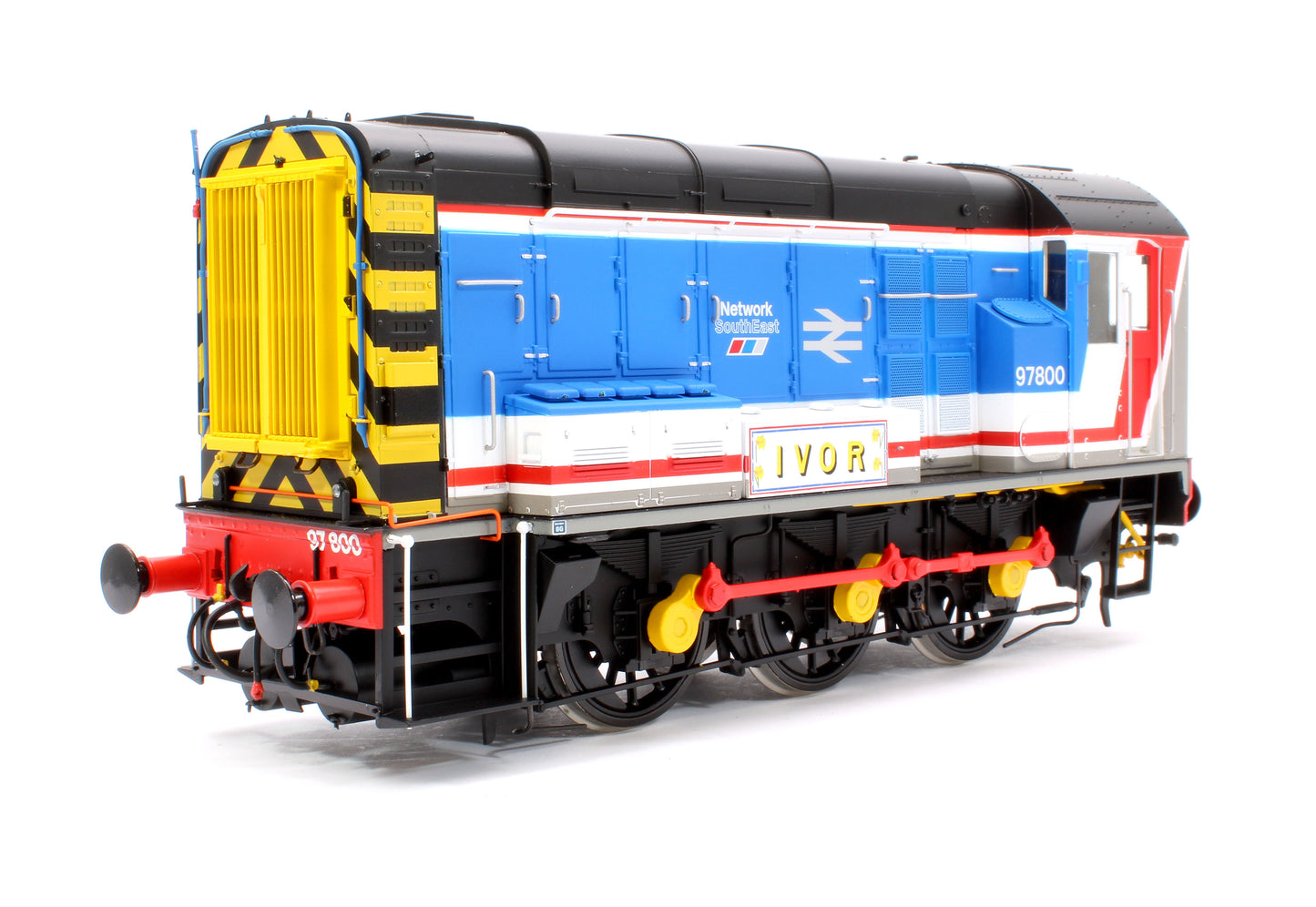 Class 97 800 Ivor Network SouthEast Diesel Shunter Locomotive