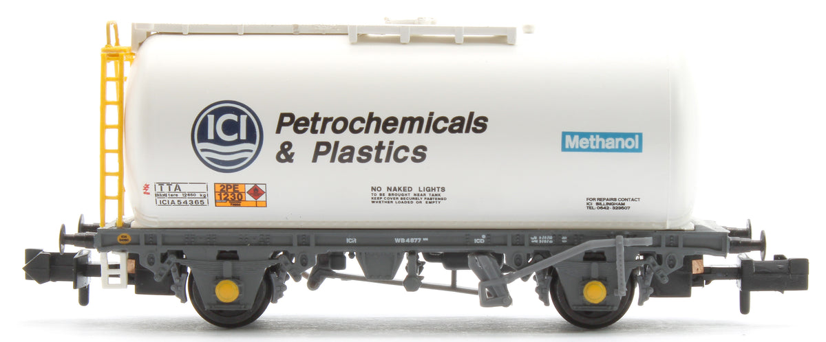 Graham Farish 373-789A BR 45T TTA Tank Wagon 'ICI Petrochemicals' White ...