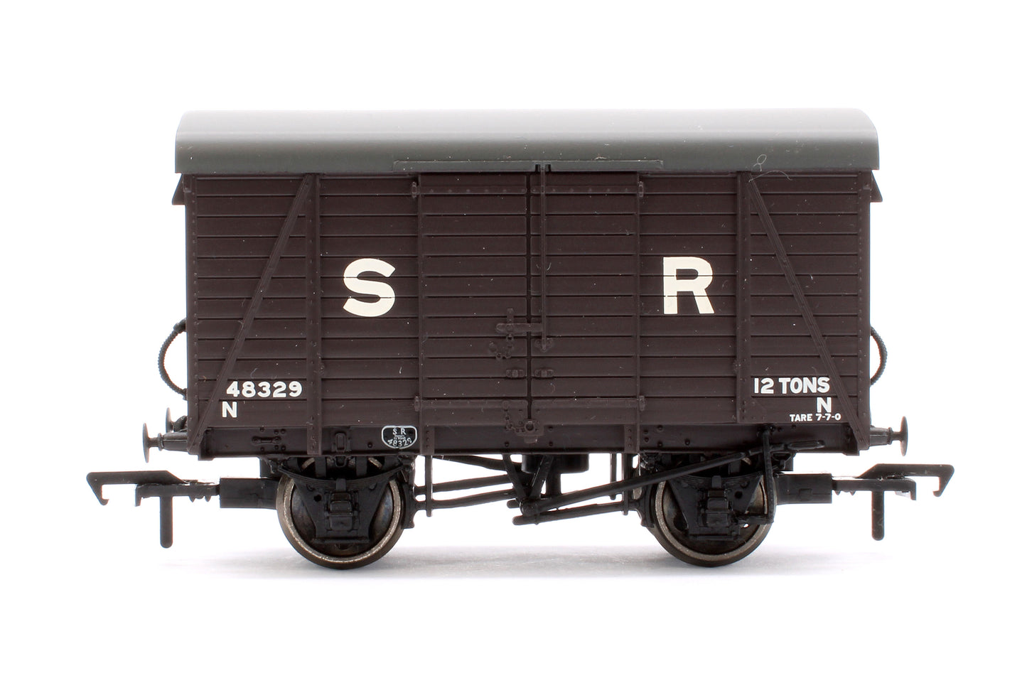 Pre-Owned 38-070C 12 Ton SR Brown (Large Logo) Southern Planked Vent Van '48329'