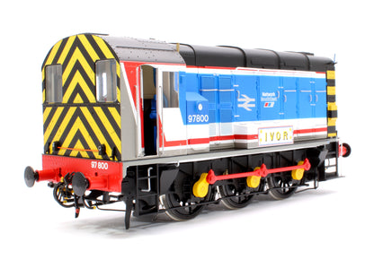 Class 97 800 Ivor Network SouthEast Diesel Shunter Locomotive