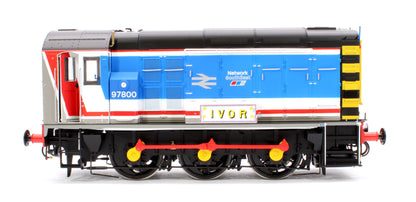 Class 97 800 Ivor Network SouthEast Diesel Shunter Locomotive