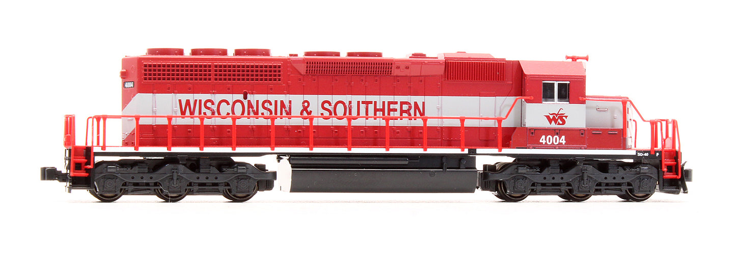 176-4814 Pre-Owned SD40-2 Early With Dynamic Brake Diesel Locomotive Wisconsin & Southern - Road #4004