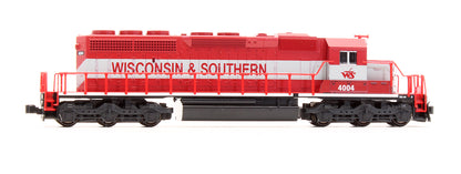 176-4814 Pre-Owned SD40-2 Early With Dynamic Brake Diesel Locomotive Wisconsin & Southern - Road #4004