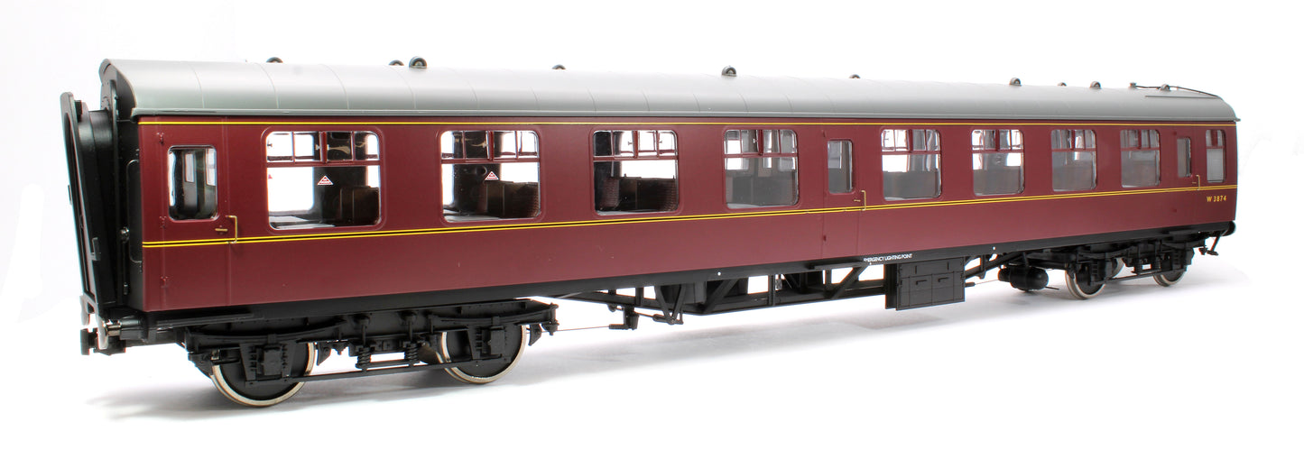 BR Mk1 Maroon SO W3874 with Window Beading