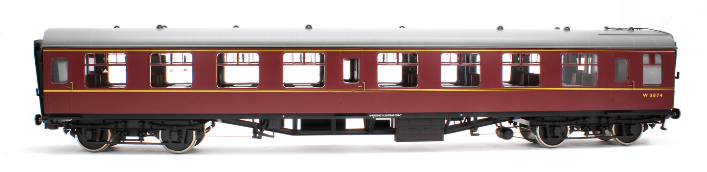 BR Mk1 Maroon SO W3874 with Window Beading - DCC Fitted