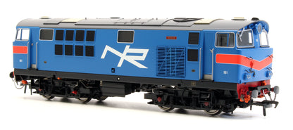 Pre-Owned IRM1324 NIR Blue wit h Red Chervrons DL Class Hunslet 101 'Eagle' Diesel locomotive