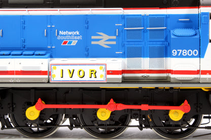 Class 97 800 Ivor Network SouthEast Diesel Shunter Locomotive