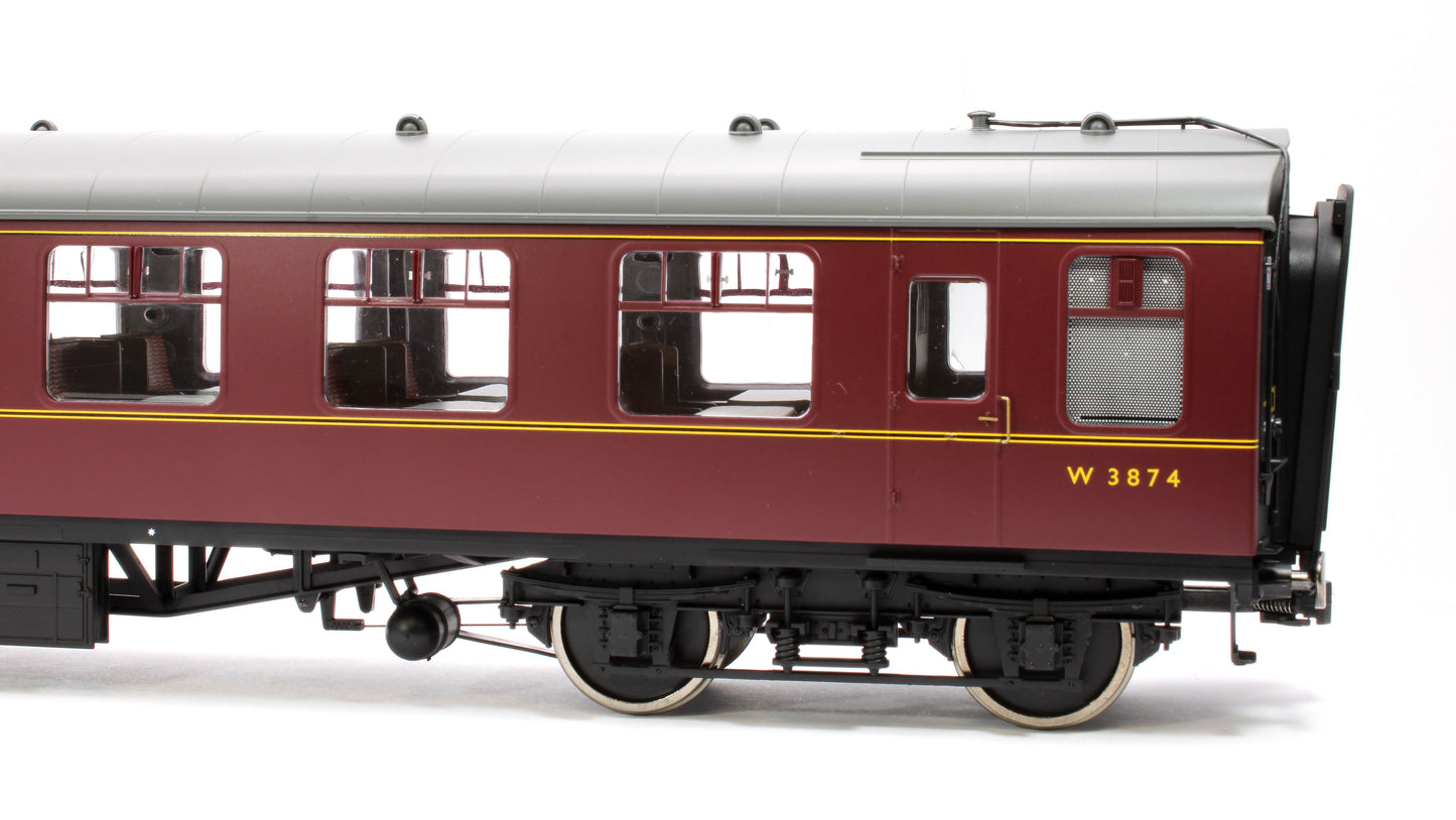 BR Mk1 Maroon SO W3874 with Window Beading