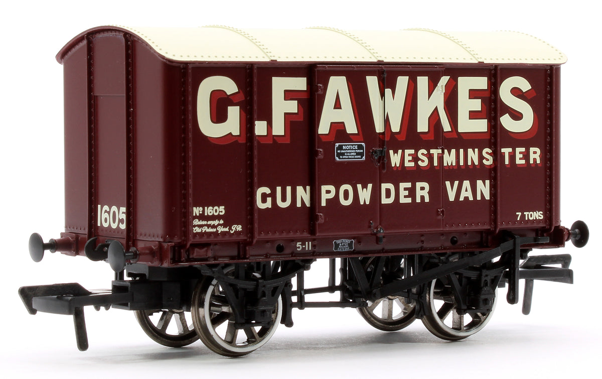 GWR ‘Iron Mink’ Gunpowder Van G Fawkes No. 1605
