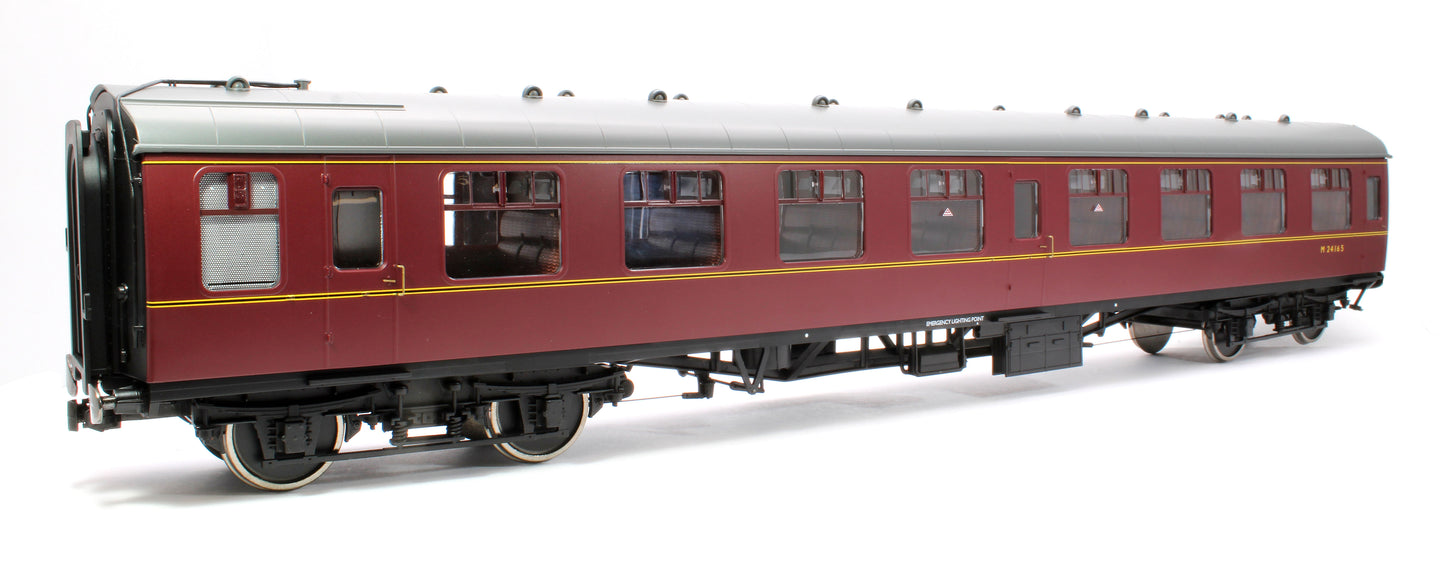 BR Mk1 Maroon SK M24165 with Window Beading - DCC Fitted