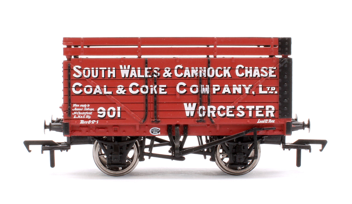 Pre-Owned 7 Plank Wagon With Coke Rails 'South Wales & Cannock Chase'