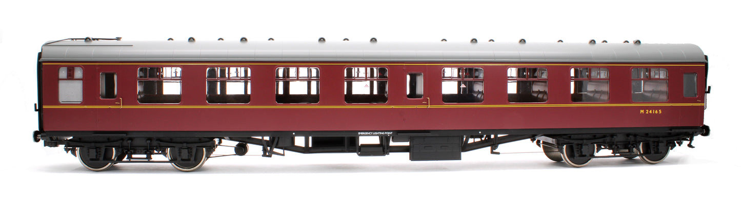 BR Mk1 Maroon SK M24165 with Window Beading - DCC Fitted