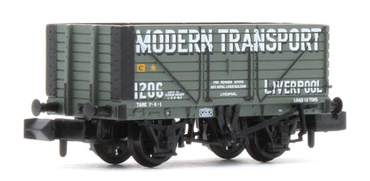 377-129 8 Plank Wagon End Door 'Modern Transport Liverpool' Grey No.1206