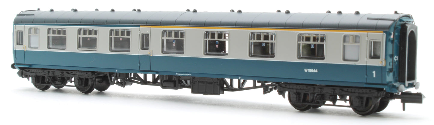 BR Mk1 CK Composite Corridor BR Blue & Grey No.W15944