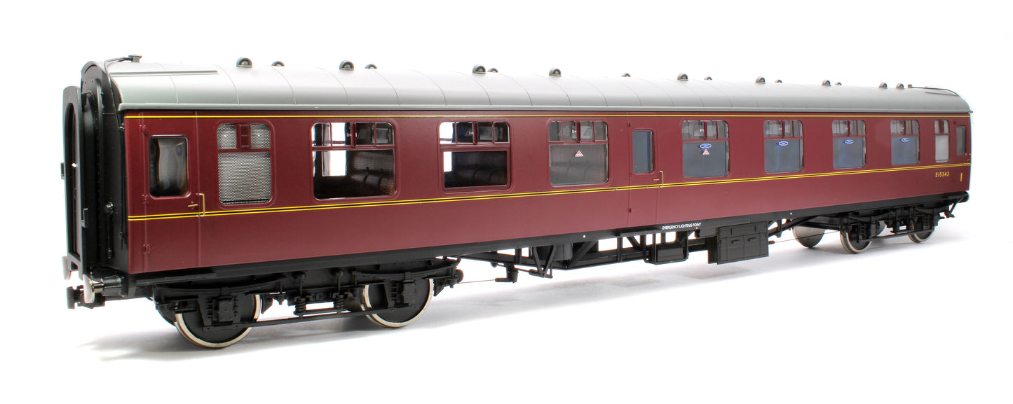 BR Mk1 Maroon CK E15343 with Window Beading - DCC Fitted