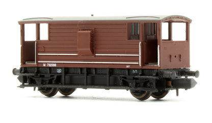 Pre-Owned 377-300 20T EX-LMS Brake Van BR (M) Bauxite 'M732396'