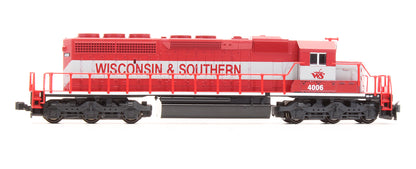176-4815 Pre-Owned SD40-2 Early With Dynamic Brake Diesel Locomotive Wisconsin & Southern - Road #4006