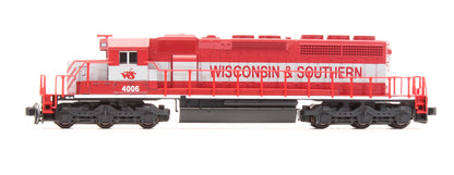 176-4815 Pre-Owned SD40-2 Early With Dynamic Brake Diesel Locomotive Wisconsin & Southern - Road #4006