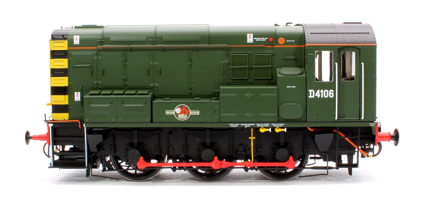 Class 09 D4106 BR Green (As Preserved) Diesel Shunter