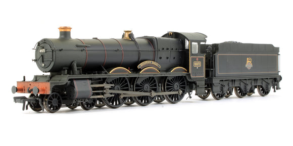 Pre-Owned Hall Class 4971 'Stanway Hall' BR Lined Black Early Emblem (Weathered)