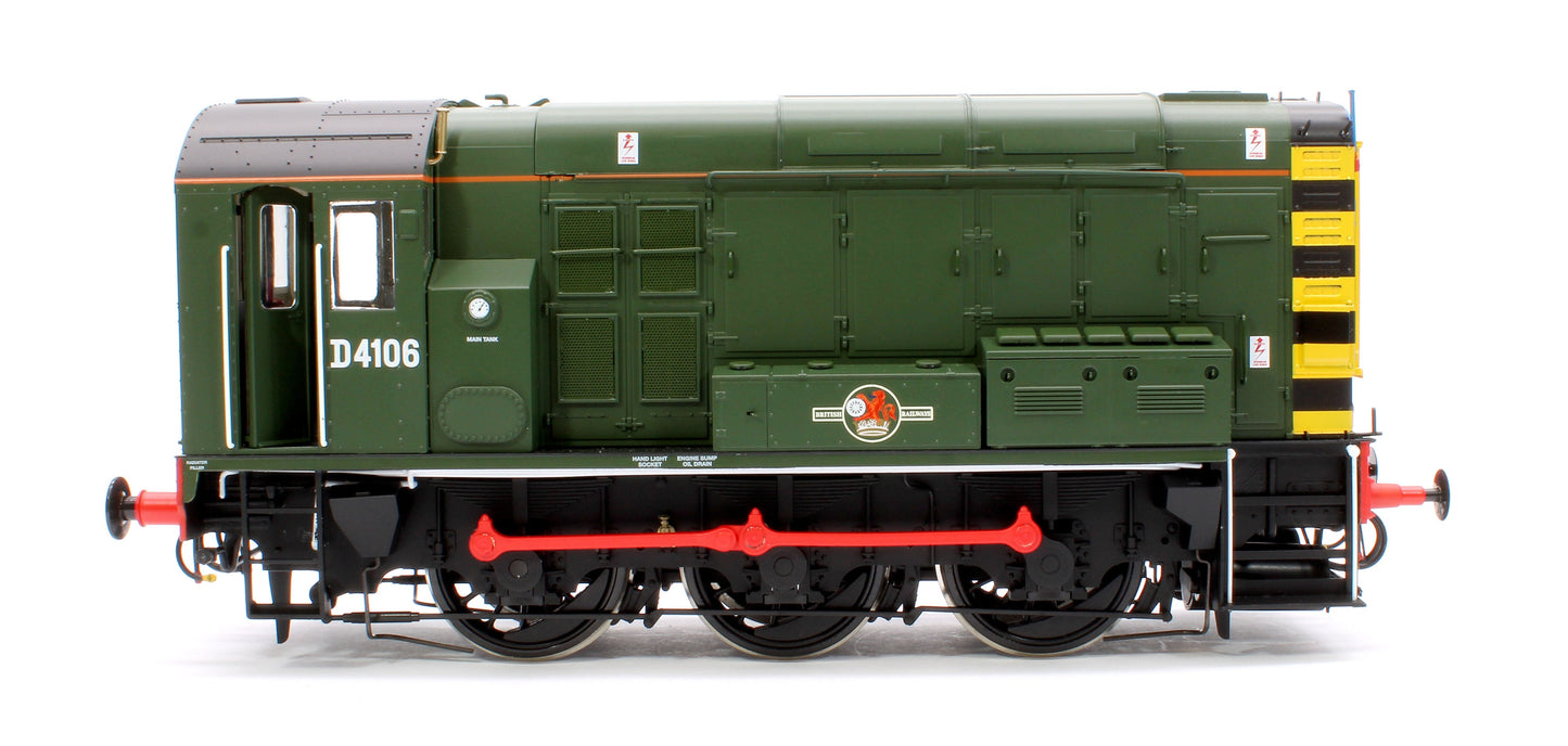 Class 09 D4106 BR Green (As Preserved) Diesel Shunter - DCC Sound